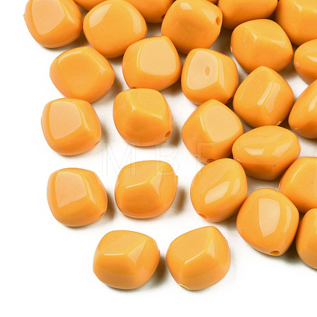 Opaque Acrylic Beads MACR-S373-137-A07-1