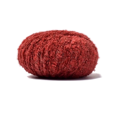 Fuzzy Polyester Knitting Crochet Yarn PW-WGBB5E2-16-1