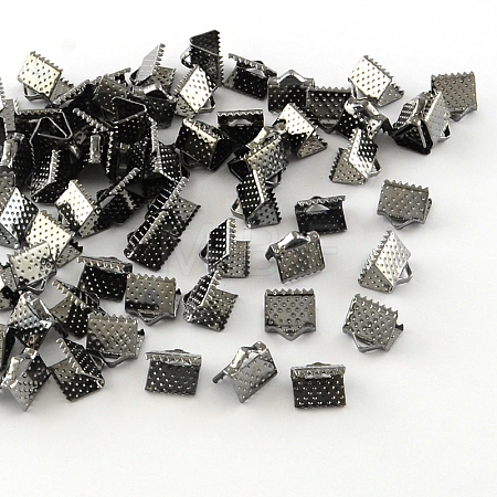 Iron Ribbon Crimp Ends X-IFIN-ZX025-B-1