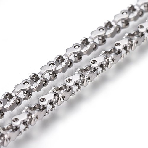304 Stainless Steel Link Chains STAS-P219-15-B-1