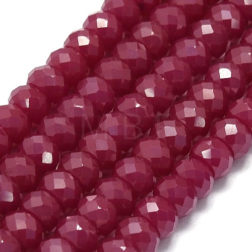 Natural Red Corundum/Ruby Beads Strands G-G106-A45-03-1
