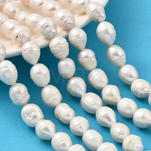 Natural Cultured Freshwater Pearl Beads Strands PEAR-I007-01H-01A-1