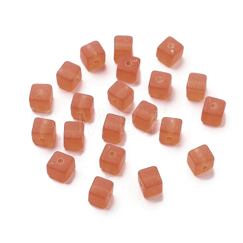 Acrylic Beads OACR-H044-05F-1