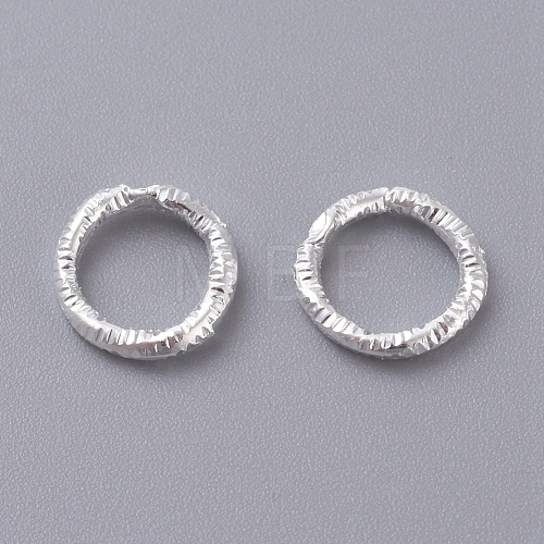 Iron Textured Jump Rings IFIN-D086-01-S-1