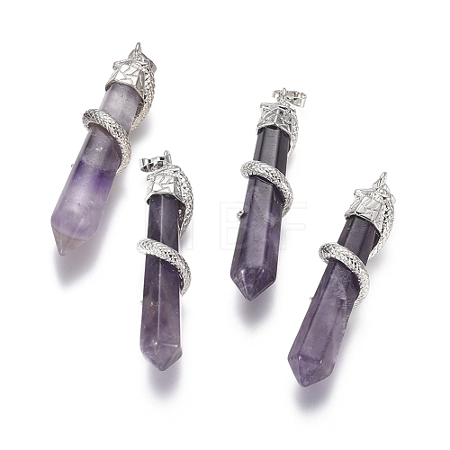 Natural Ametrine Big Pendants G-G596-03D-1