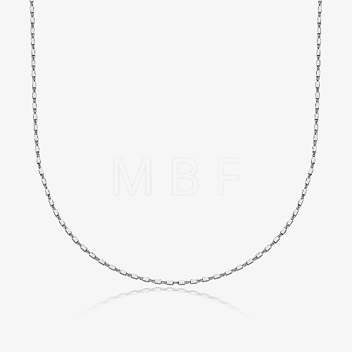 925 Sterling Silver Link Chain Necklaces EJ2248-5-1