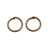 Brass Saw Cut Open Jump Rings KK-G514-01L-AB-1