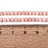 Anti-Tarnish Electroplate Rondelle Glass Beads Strands EGLA-T021-3mm-17-15-4