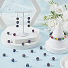 100Pcs Polymer Clay Pave Rhinestone Beads RB-SC0001-14-4