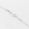 Flat Round Acrylic Magnifying Pendant Necklace TOOL-PW0002-04S-1-2