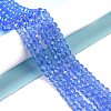 Electroplate Glass Beads Strands EGLA-A044-T2mm-L14-4