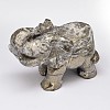 Elephant Natural Pyrite Display Decorations G-A145-01C-2