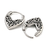 316 Surgical Stainless Steel Hoop Earrings EJEW-D096-07D-AS-2