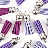 60Pcs 4 Colors Faux Suede Tassel Pendant Decorations X1-FIND-LS0001-04C-5