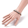 Reiki Natural Stone Beaded Bracelets Set BJEW-JB07256-6