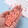 Opaque Acrylic Beads LS-MACR-S370-C8mm-SS2109-5