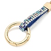 Resin Rhinestone Alloy Keychain KEYC-U006-01C-3