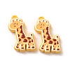 Baking Paint Zinc Alloy Pendants AL-CBAEA91-01-1