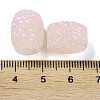 Opaque Resin European Jelly Colored Beads RESI-B025-02A-08-3