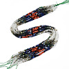 Natural & Synthetic Mixed Gemstone Beads Strands G-D080-A01-01-09-1