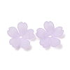 Frosted Acrylic Bead Caps AC-CBA1E6C-08D-1