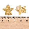 304 Stainless Steel Stud Earrings EJEW-D356-01G-3