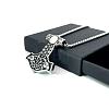 Titanium Steel Thor's Hammer Pendant Men's Retro Chain Stainless Steel Jewelry FE5422-1