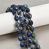 Natural Chrysocolla and Lapis Lazuli Beads Strands G-N342-149I-24-1
