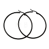 201 Stainless Steel Hoop Earrings SA-CBA4A0D-16EB-C-4