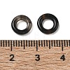Natural Black Agate Linking Round Ring GG-CBA19D0-06A-03-3
