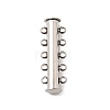 304 Stainless Steel Slide Lock Clasps STAS-F350-05D-P-1