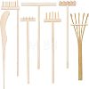  7Pcs 7 Style Bamboo Mini Zen Garden Rake WOOD-NB0001-85-1