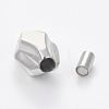 304 Stainless Steel Magnetic Clasps STAS-E429-02P-4