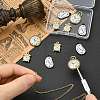 12Pcs 3 Styles Tibetan Style Alloy Pendants FIND-CJ0005-77-5