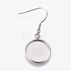 304 Stainless Steel Dangle Earrings LS-EJEW-WH0001-A01-1