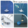 8Pcs 4 Style 201 Stainless Steel Pendants STAS-DC0001-54-5