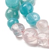 Natural Amazonite & Rose Quartz Beads Strands G-L610-B01-01-4