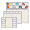 3Pcs 3 Styles Felt Bead Design Boards Sets TOOL-BC0002-26-1