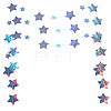 3Pcs Paper Star Hanging Banners AJEW-CN0007-86-8