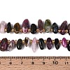 Natural Multicolor Tourmaline Beads Strands G-Z091-A45-5