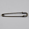 Zinc Alloy Big Safety Pins FIND-WH0365-259B-AB-1