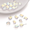 10Pcs Electroplate Glass Beads PW-WG5CD4E-07-1