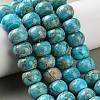 Natural Imperial Jasper Beads Strands G-Z129-A01-03-1