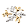Two Tone 304 Stainless Steel Big Pendants STAS-B120-01GP-01-2