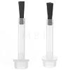 100Pcs Plastic Nail Polish Replacement Brushes for Manicure MRMJ-CP0001-48-6