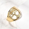 304 Stainless Steel Open Cuff Rings RJEW-K248-18G-3