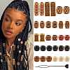 Plastic Topsy Tail Hair Styling Braiding Tool OHAR-FS0001-04-1