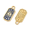 304 Stainless Steel Enamel Pendants STAS-L316-10G-2