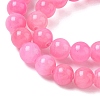 Natural Mashan Jade Round Beads Strands G-D263-6mm-XS34-3