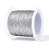 50M 6-Ply Round PET Metallic Thread MCOR-T003-02B-2
